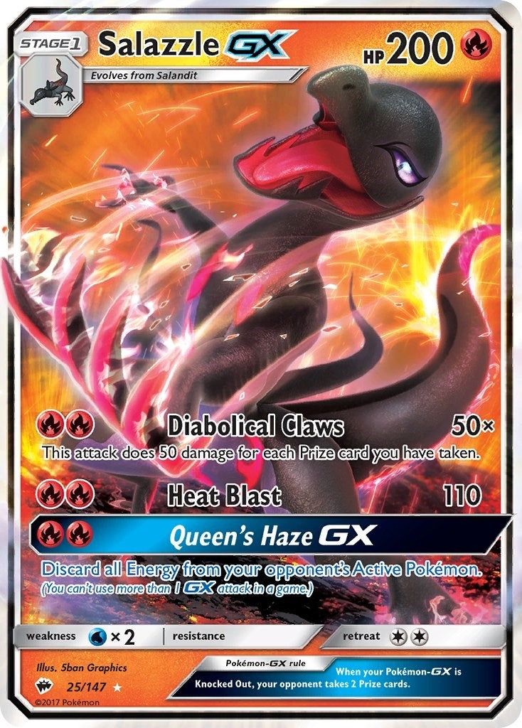 Image for Salazzle GX - Pokemon