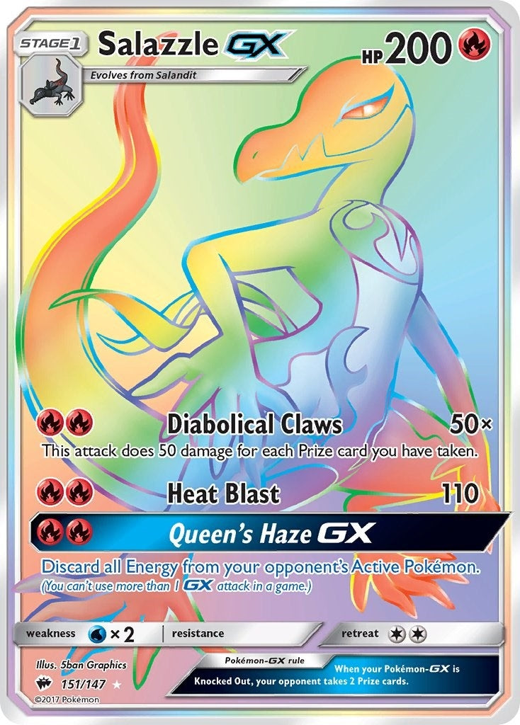 Image for Salazzle GX (Secret) - Pokemon