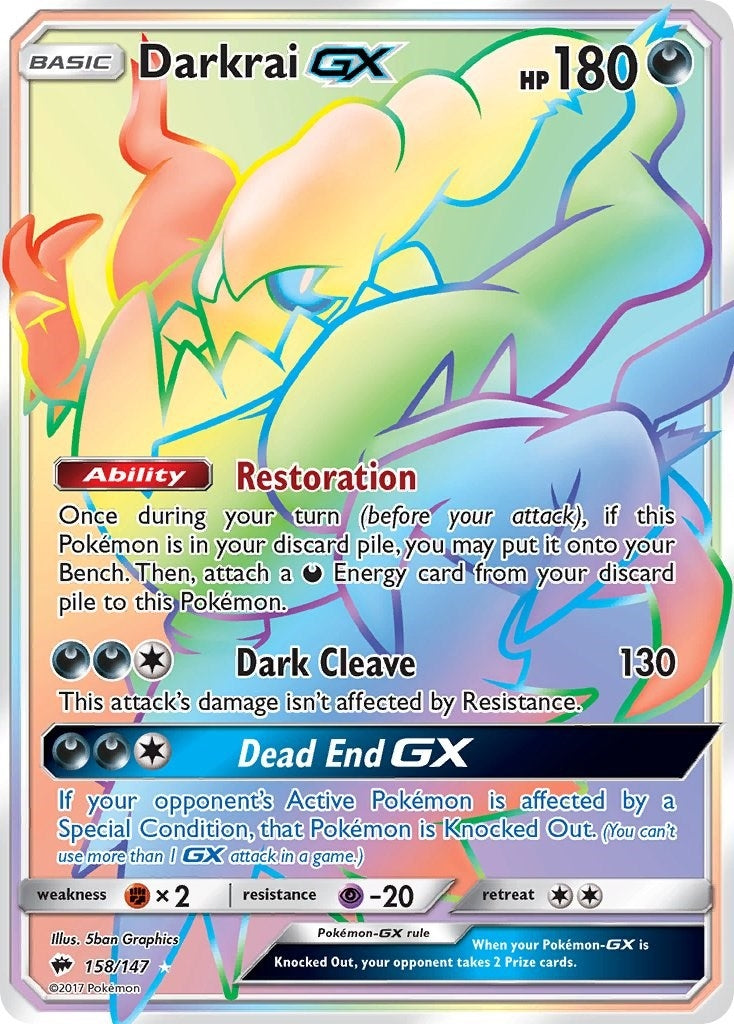 Image for Darkrai GX (Secret) - Pokemon