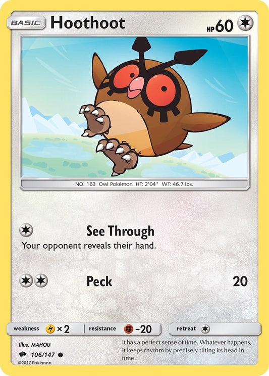 Image for Hoothoot - Pokemon