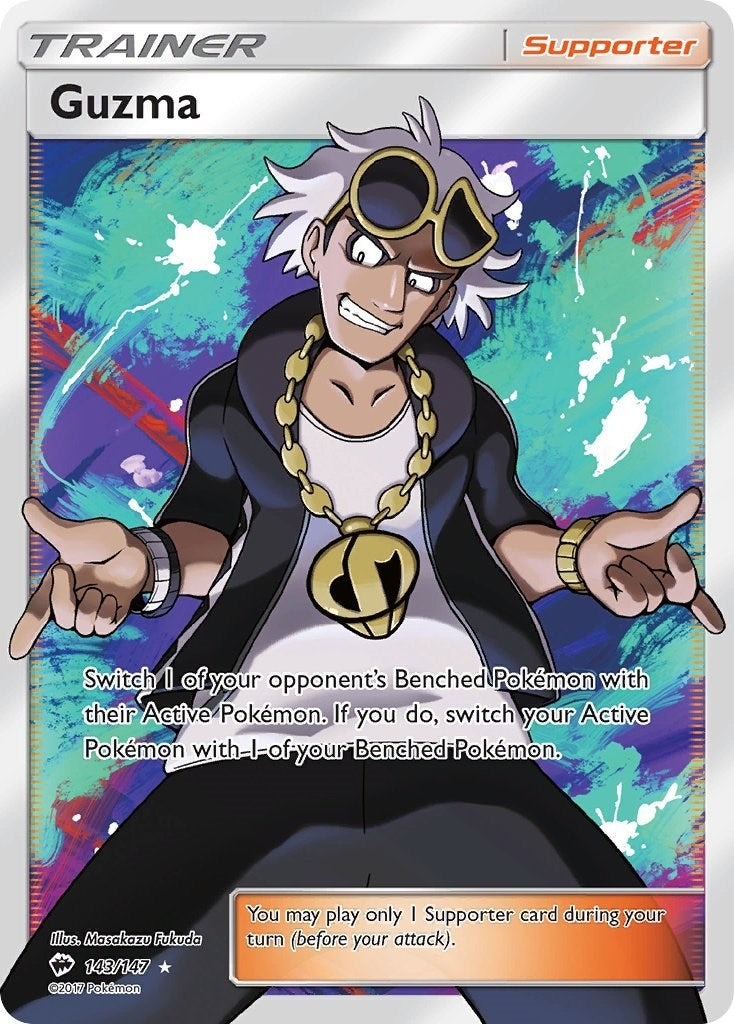 Image for Guzma (Full Art) - Pokemon