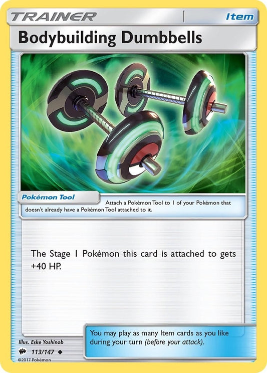 Image for Bodybuilding Dumbbells - Pokemon