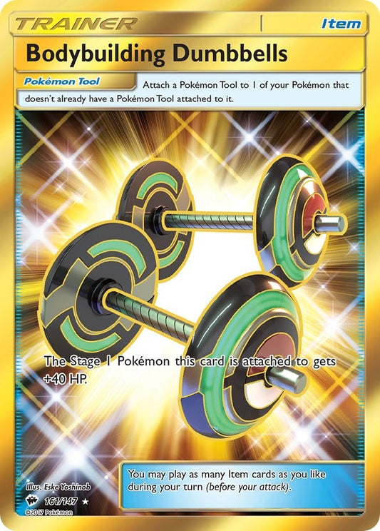 Image for Bodybuilding Dumbbells (Secret) - Pokemon