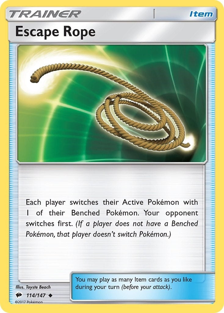 Image for Escape Rope - Pokemon