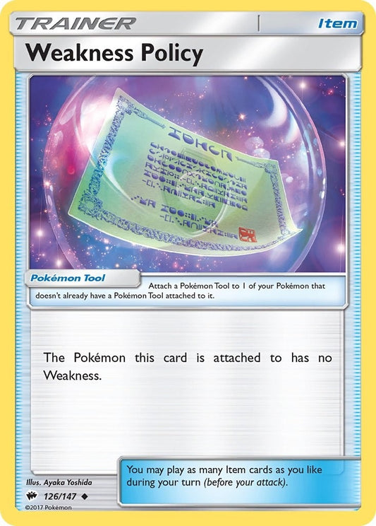 Image for Weakness Policy - Pokemon