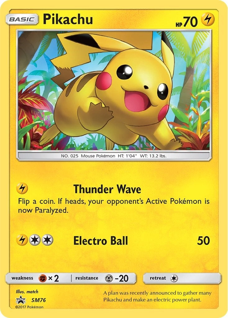 Image for Pikachu - SM76 - Pokemon