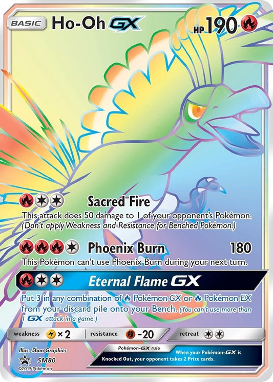 Image for Ho-Oh GX - SM80 - Pokemon