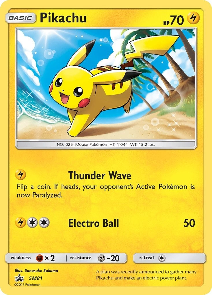 Image for Pikachu - SM81 - Pokemon