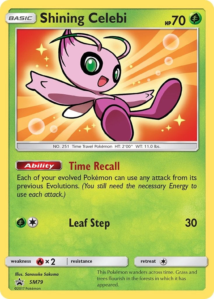 Image for Shining Celebi - SM79 - Pokemon