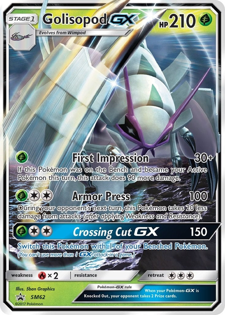 Image for Golisopod GX - SM62 - Pokemon