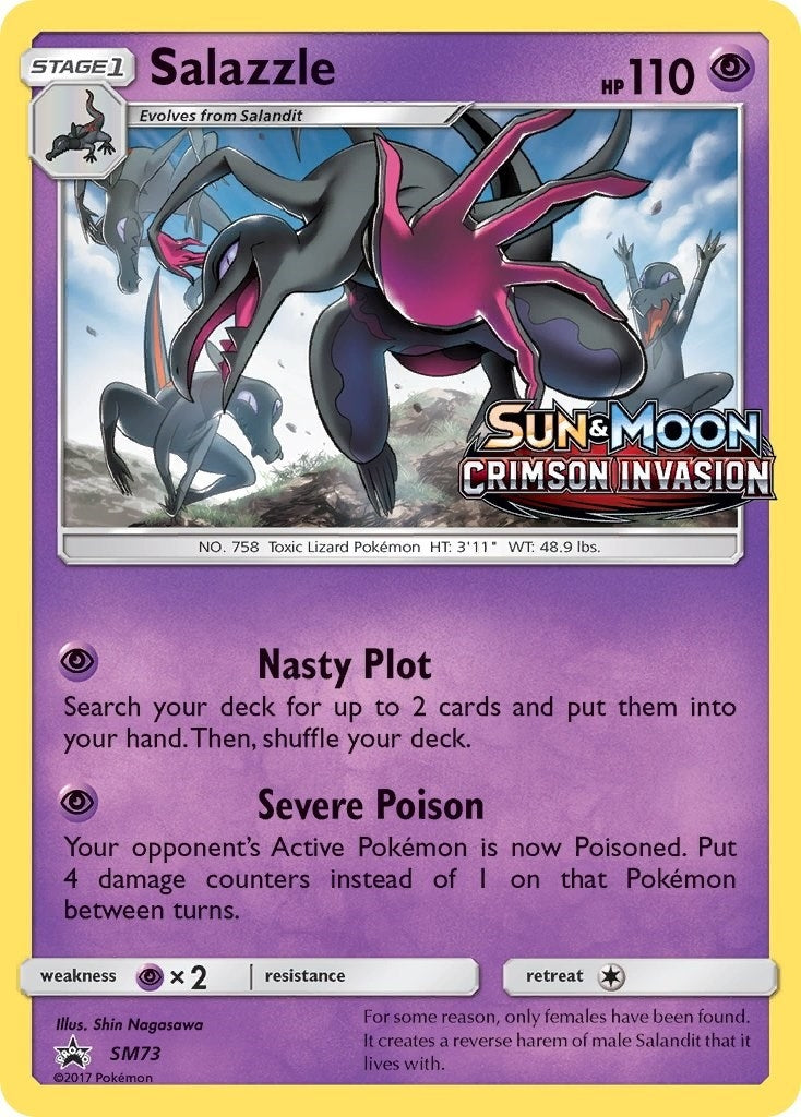 Image for Salazzle - SM73 (Prerelease) - Pokemon