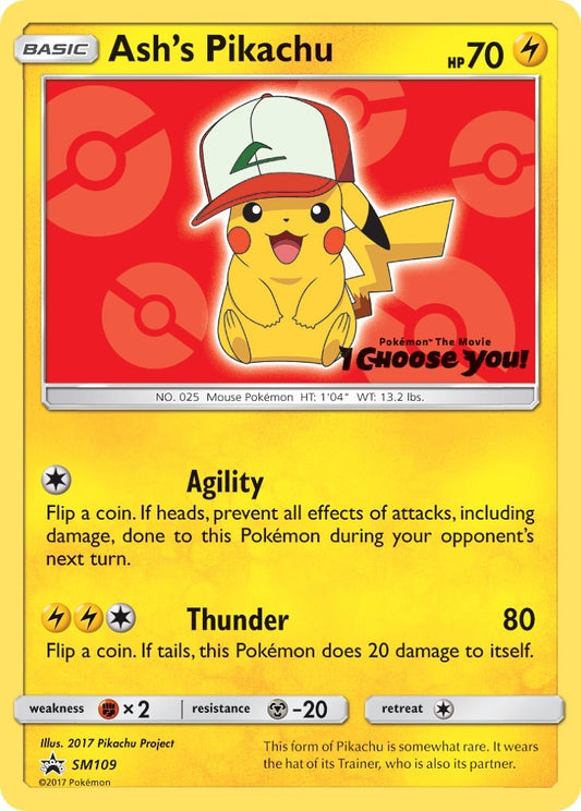Image for Ash's Pikachu - SM109 - Pokemon