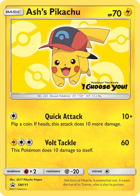 Image for Ash's Pikachu - SM111 - Pokemon