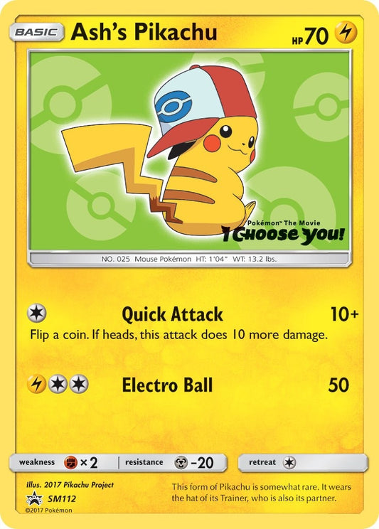 Image for Ash's Pikachu - SM112 - Pokemon