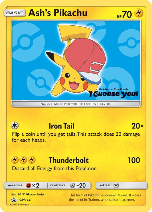 Image for Ash's Pikachu - SM114 - Pokemon