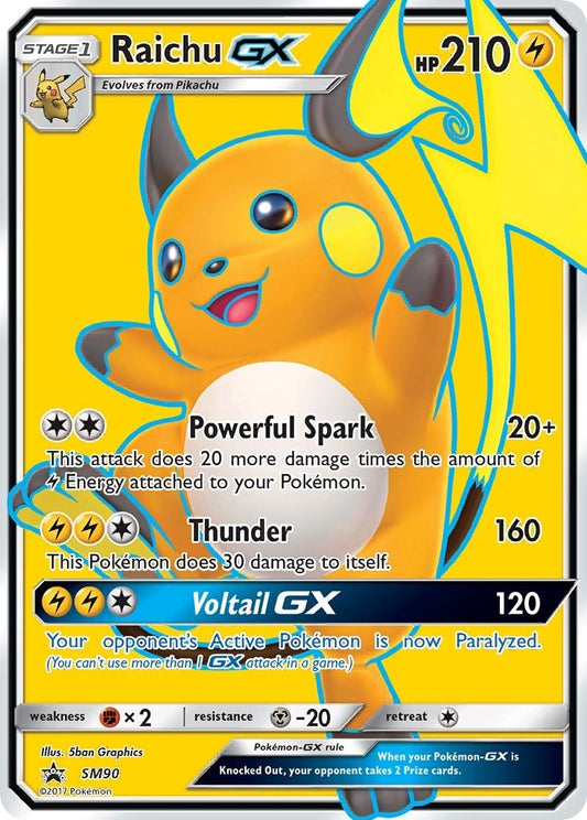 Image for Raichu GX - SM90 - Pokemon