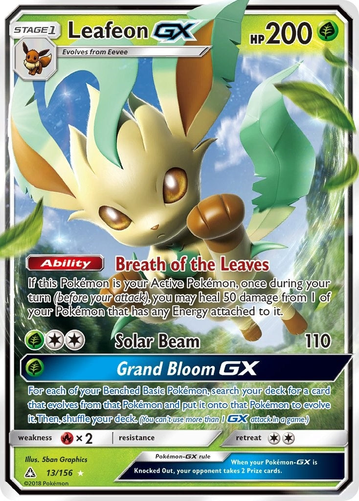 Image for Leafeon GX - Pokemon