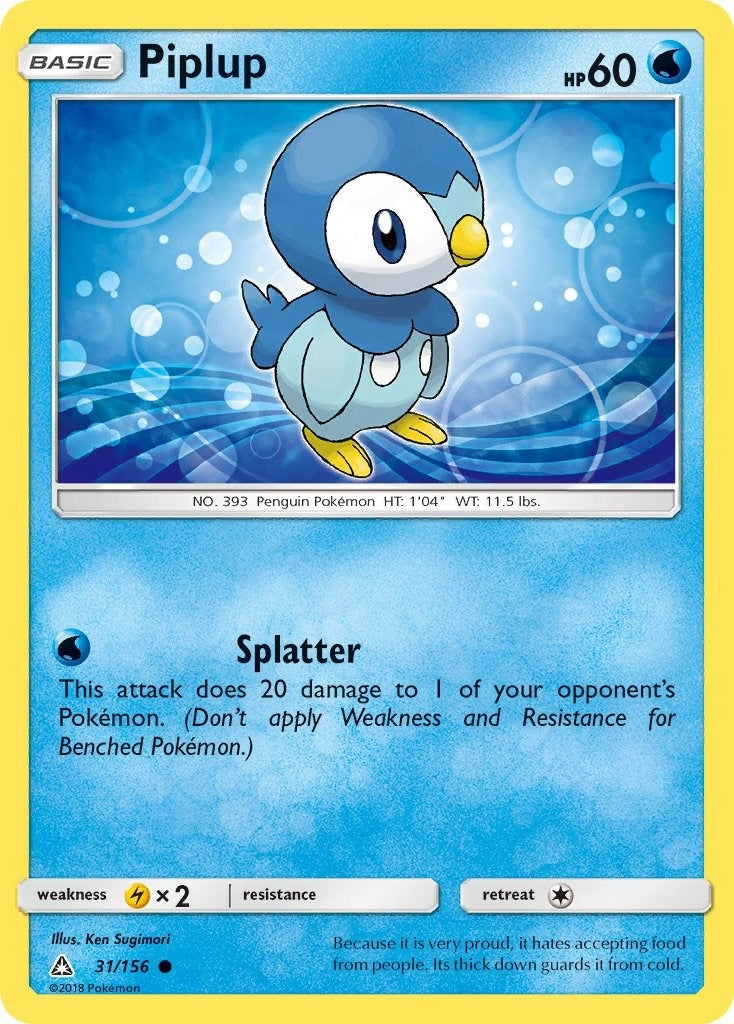 Image for Piplup (31) - Pokemon