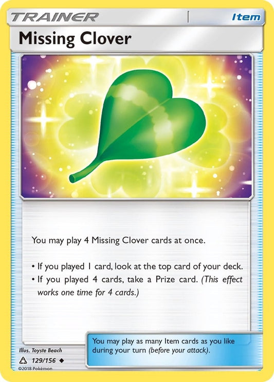 Image for Missing Clover - Pokemon