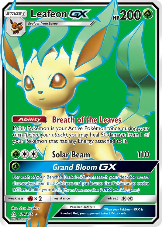 Image for Leafeon GX (Full Art) - Pokemon