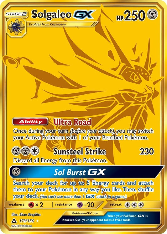 Image for Solgaleo GX (Secret Rare) - Pokemon