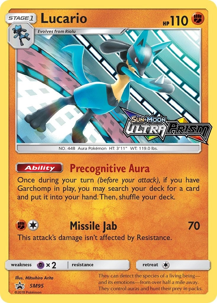 Image for Lucario - SM95 (Prerelease) - Pokemon