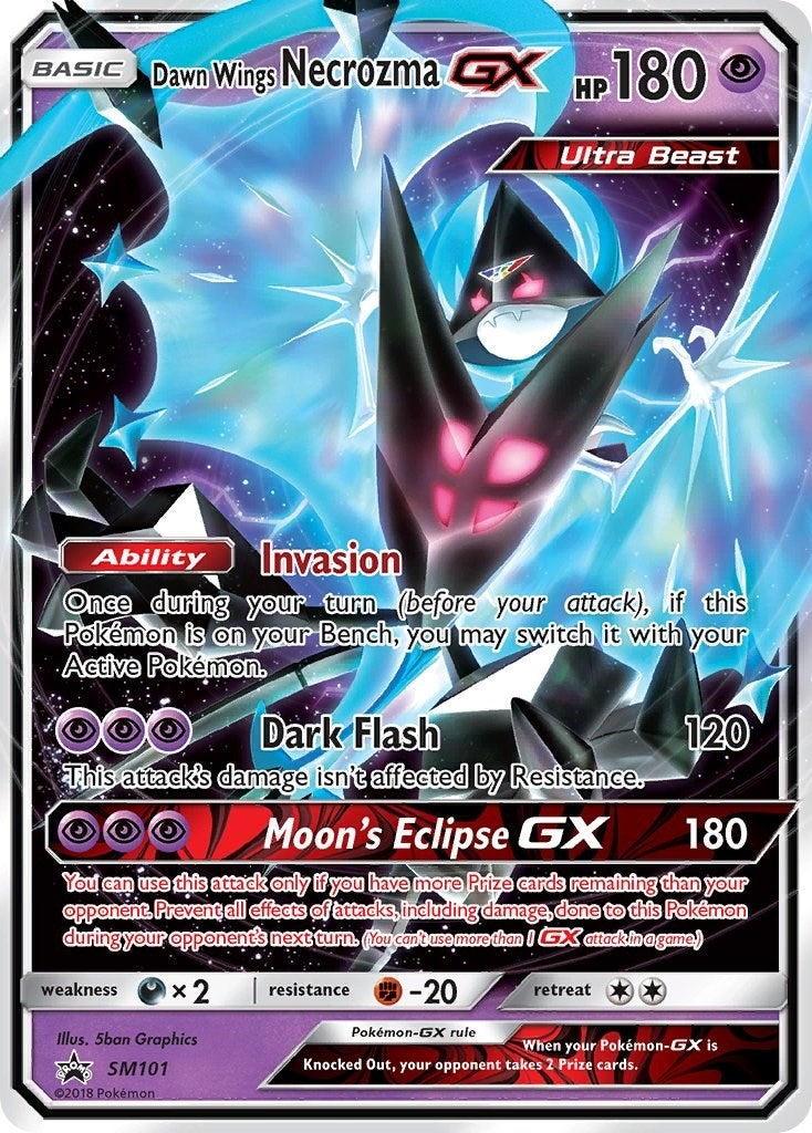 Image for Dawn Wings Necrozma GX - SM101 - Pokemon