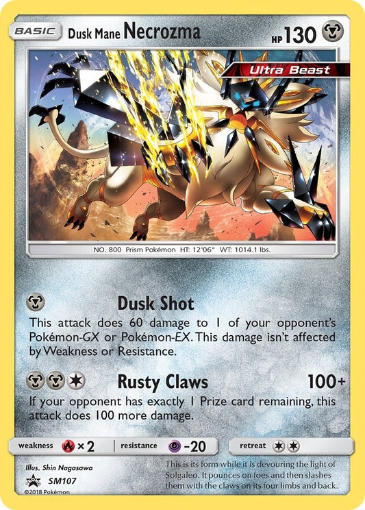Image for Dusk Mane Necrozma - SM107 - Pokemon