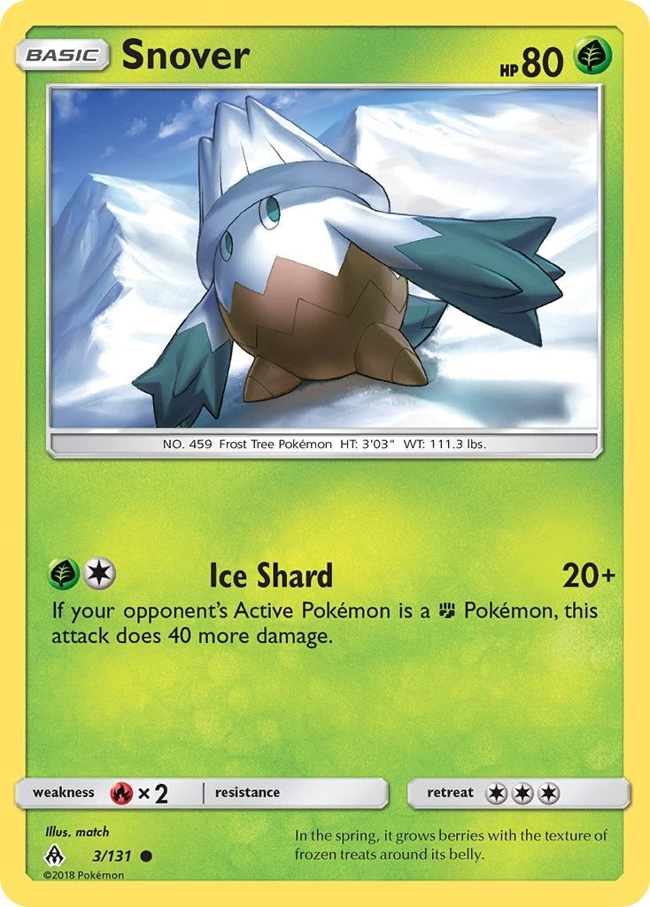 Image for Snover - Pokemon