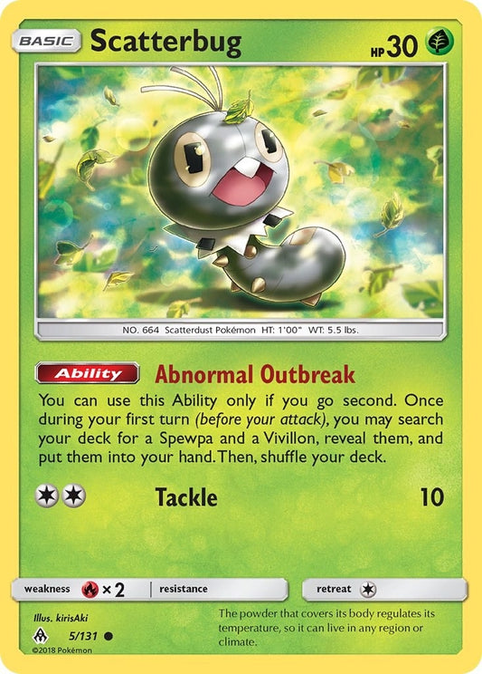 Image for Scatterbug (5) - Pokemon