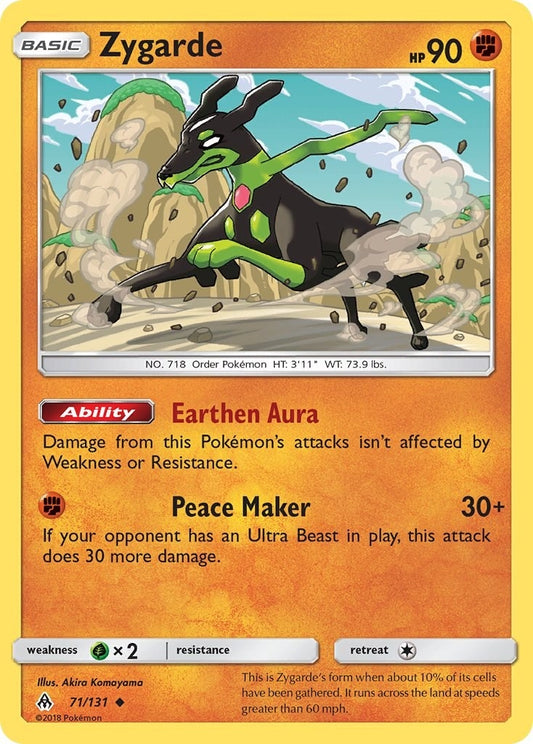 Image for Zygarde (71) - Pokemon