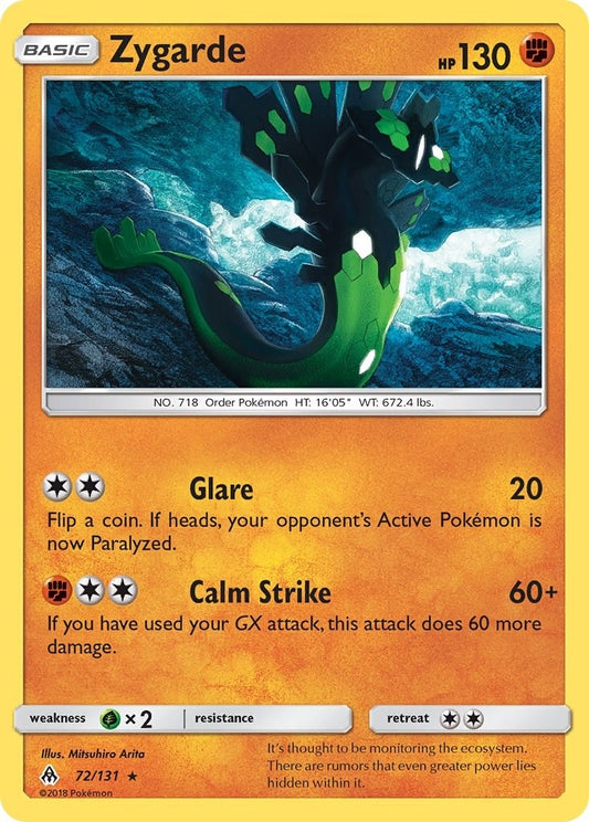 Image for Zygarde (72) - Pokemon