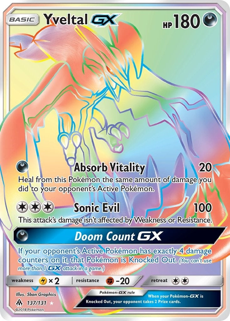 Image for Yveltal GX (Secret) - Pokemon