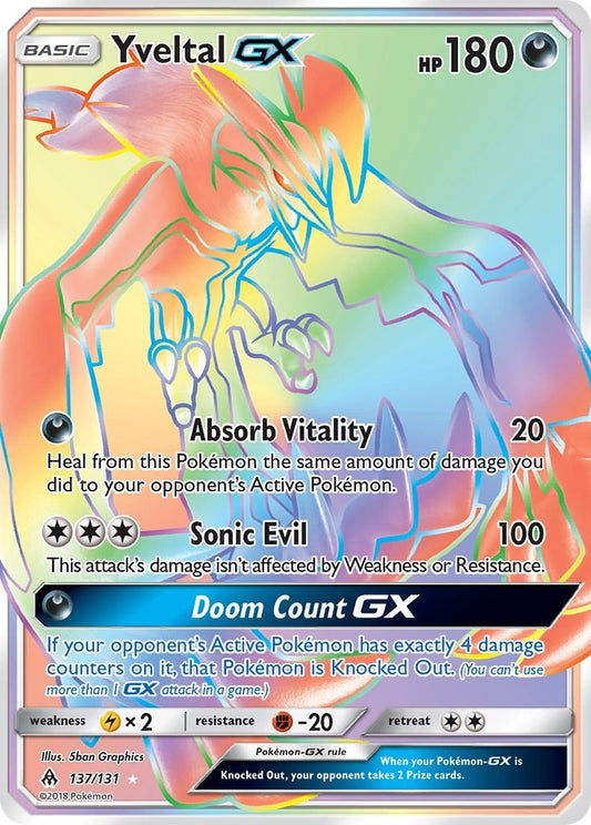 Image for Yveltal GX (Secret) - Pokemon