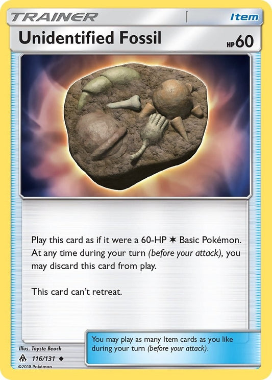 Image for Unidentified Fossil - Pokemon