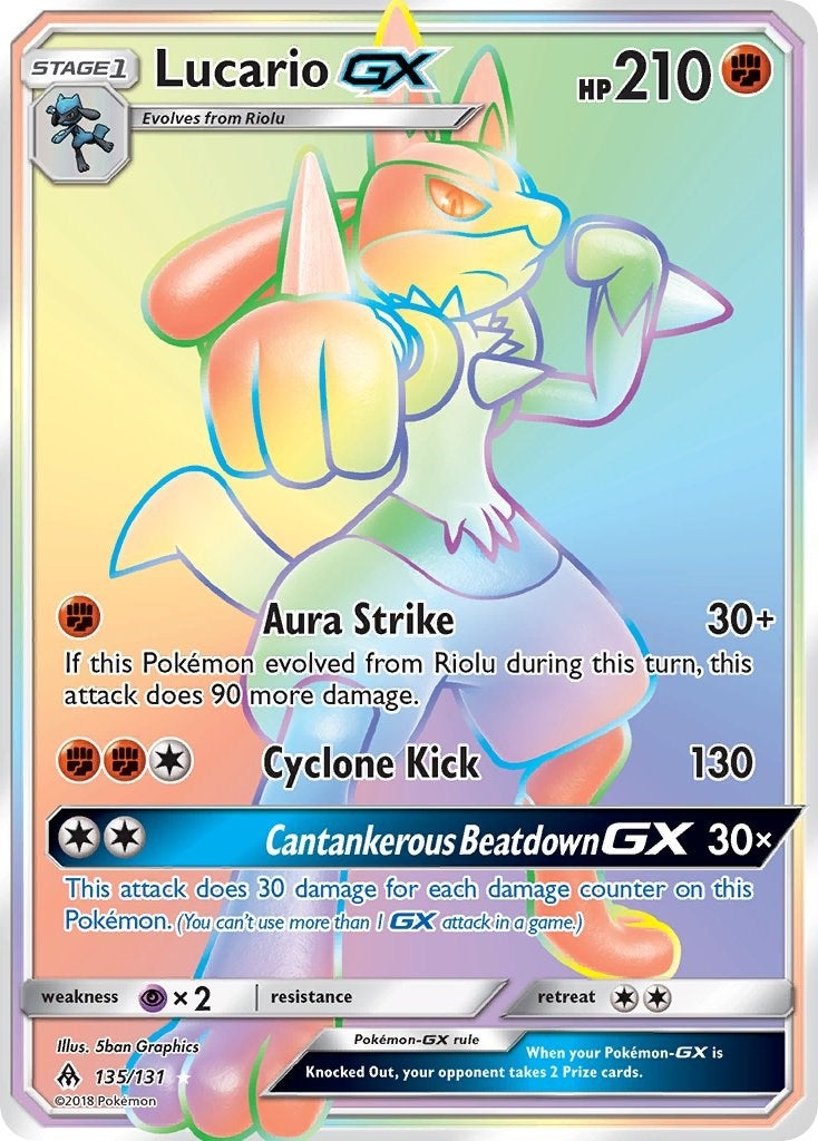 Image for Lucario GX (Secret) - Pokemon