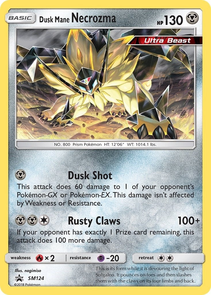 Image for Dusk Mane Necrozma - SM124 - Pokemon