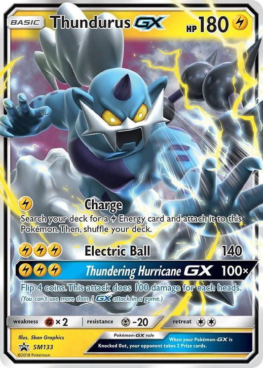 Image for Thundurus GX - SM133 - Pokemon