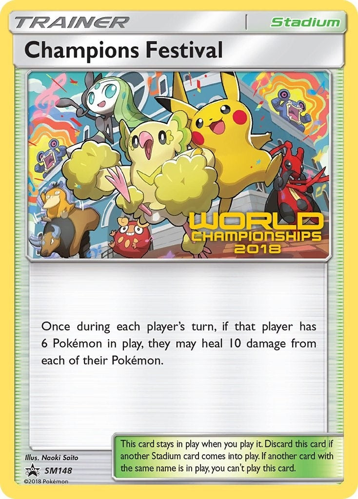 Image for Champions Festival - SM148 (World Championships 2018) - Pokemon
