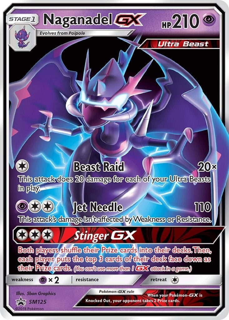 Image for Naganadel GX - SM125 - Pokemon