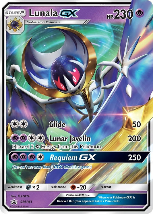 Image for Lunala GX - SM103 - Pokemon