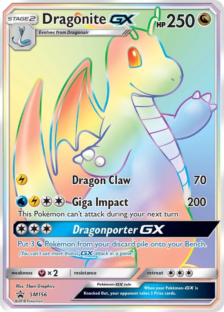 Image for Dragonite GX - SM156 - Pokemon