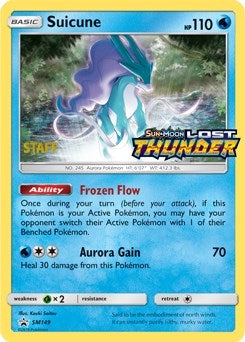 Image for Suicune - SM149 (Prerelease) [Staff] - Pokemon