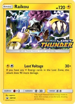 Image for Raikou - SM150 (Prerelease) (Staff) - Pokemon