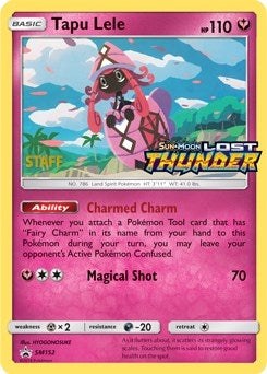 Image for Tapu Lele - SM152 (Prerelease) [Staff] - Pokemon