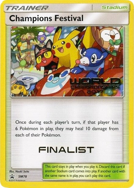 Image for Champions Festival - SM78 (World Championships 2017) [Finalist] - Pokemon
