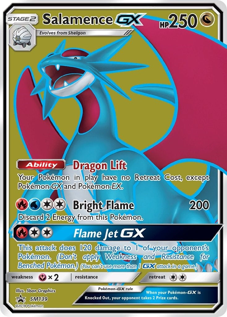 Image for Salamence GX - SM139 - Pokemon