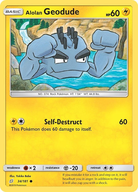 Image for Alolan Geodude (34) - Pokemon