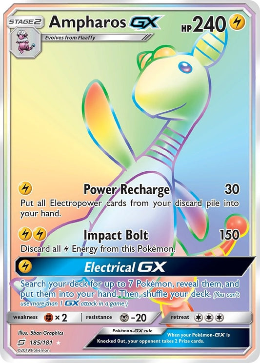 Image for Ampharos GX (Secret) - Pokemon