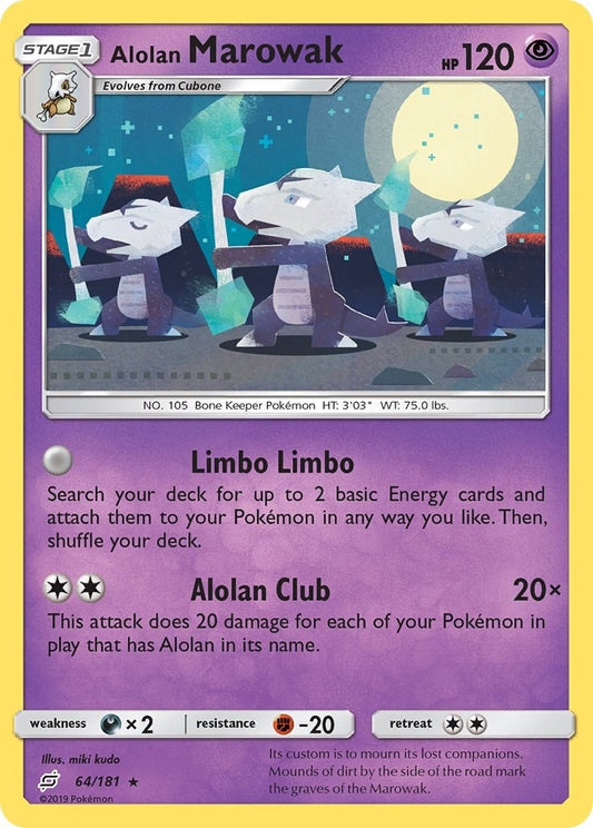 Image for Alolan Marowak - Pokemon